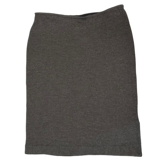 J. Crew Pure Wool Straight Skirt Gray Knee Length Size 12 - Picture 2 of 7